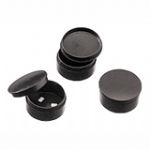 BOX, SMD, ROUND, 27mm DIA WITH LID